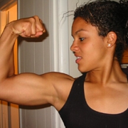 Teen muscle girl Athlete Jessica